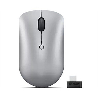 Lenovo | Bezprzewodowa mysz kompaktowa | 540 | Czerwony czujnik optyczny | Bezprzewodowa | 2.4G bezprzewodowa przez odbiornik USB-C | Chmurowa szarość | 1 rok(i)