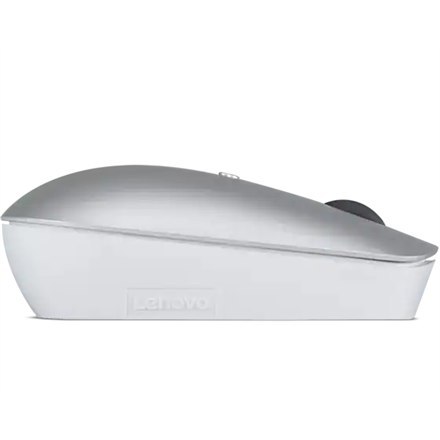 Lenovo | Bezprzewodowa mysz kompaktowa | 540 | Czerwony czujnik optyczny | Bezprzewodowa | 2.4G bezprzewodowa przez odbiornik USB-C | Chmurowa szarość | 1 rok(i) - 3