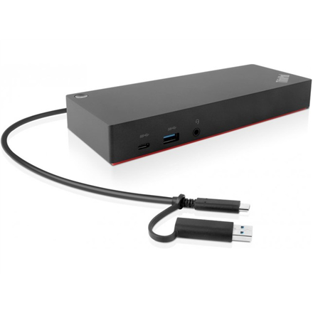 Lenovo ThinkPad Hybrid USB-C з USB-A Dock, maks. 2 дисплейe, - 1