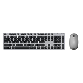 Asus сірий W5000 Zestaw klawiatura та mysz