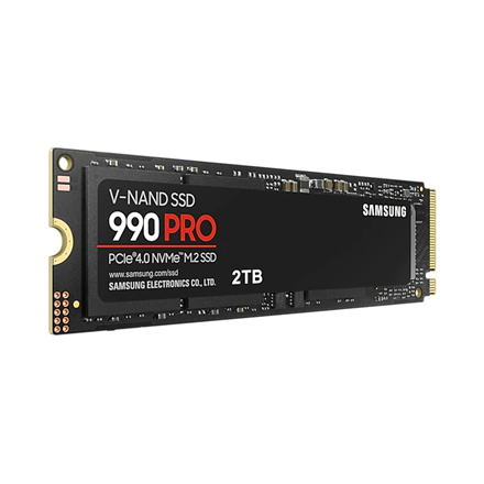 Samsung | 990 PRO | 2000 GB | Format SSD M.2 2280 | Interfejs SSD PCIe Gen4x4 | Prędkość odczytu 7450 MB/s | Prędkość zapisu 6900 MB/s - 4