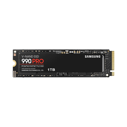 Samsung | 990 PRO | 1000 GB | Format SSD M.2 2280 | Interfejs SSD PCIe Gen4x4 | Prędkość odczytu 7450 MB/s | Prędkość zapisu 6900 MB/s - 1