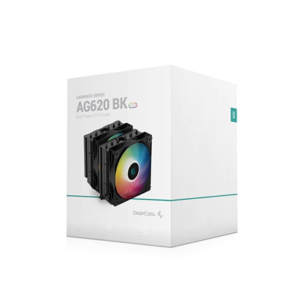 Deepcool | CPU Cooler | AG620 BK ARGB | Black | Intel, AMD - 6