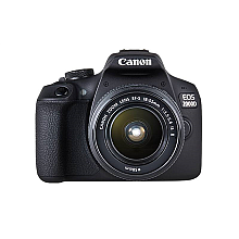 Canon EOS | 2000D | Obiektyw EF-S 18-55mm IS II | чорний