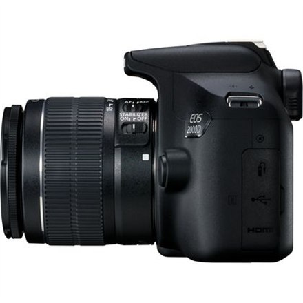 Canon EOS | 2000D | Obiektyw EF-S 18-55mm IS II | чорний - 9