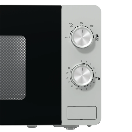 Gorenje | MO20E1S | Мікрохвильова піч | Окремостояча | 20 L | 800 W | срібна - 4