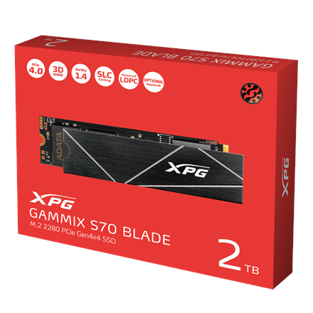 ADATA XPG Gammix S70 BLADE 2000 GB Накопичувач SSD w formacie M.2 2280 - 4