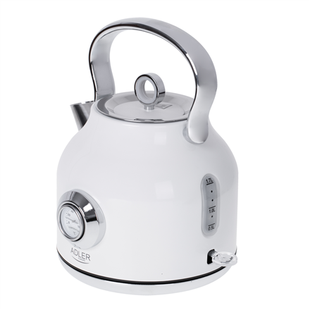 Чайник з termometrem Adler AD 1346w Elektryczny 2200 W 1.7 L - 2