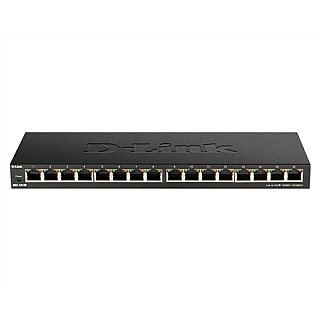 D-Link 16-портовий гігабітний настільний комутатор DGS-1016S