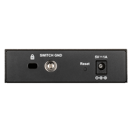 D-Link | Smart Managed Switch | DGS-1100-05V2/E | Managed L2 | Rackmountable | 10/100 Mbps (RJ-45) ports quantity | 1 Gbps (RJ-45) ports quantity 5 | SFP ports quantity | PoE ports quantity | PoE+ por - 2