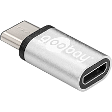 Męski | 24-pinowy USB-C | Żeński | 5-pinowy Micro-USB Typ B | Srebrny