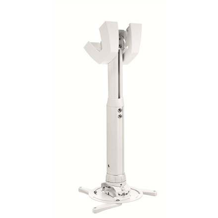 Uchwyt sufitowy do projektora Vogels | PPC1540W | Maksymalne obciążenie 15 kg | Kolor biały | Gwarancja 24 miesiące - 1
