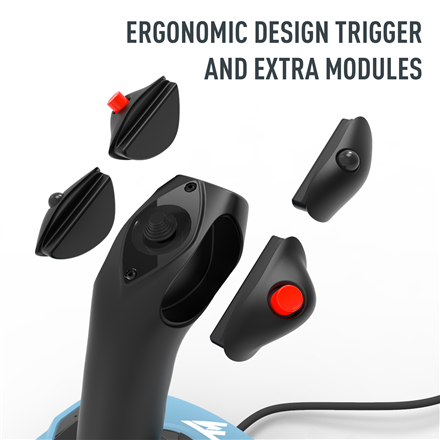 Thrustmaster | Joystick TCA Ofiicer Pack Airbus Edition | Joystick - 4