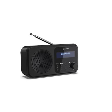 Портативне radio cyfrowe Sharp DR-P420(BK) Tokyo, FM/DAB/DAB+, Bluetooth 5.0, zasilanie USB або bateryjne, чорний Sharp - 1