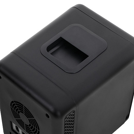 Adler | AD 8084 | Mini lodówka | Klasa efektywności energetycznej | Wolnostojąca | Larder | Wysokość 27 cm | Pojemność netto lodówki 4 L | dB | Czarny - 5