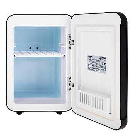 Adler | AD 8084 | Mini lodówka | Klasa efektywności energetycznej | Wolnostojąca | Larder | Wysokość 27 cm | Pojemność netto lodówki 4 L | dB | Czarny - 3