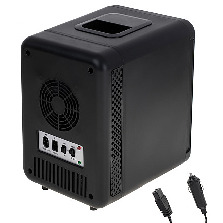 Adler | AD 8084 | Mini lodówka | Klasa efektywności energetycznej | Wolnostojąca | Larder | Wysokość 27 cm | Pojemność netto lodówki 4 L | dB | Czarny - 4
