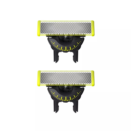 Philips | Zestaw 2 ostrzy для golarki OneBlade | QP420/50 | чорні/Zielone - 1