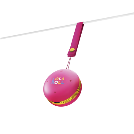 Głośnik dla dzieci Energy Sistem Lol&Roll Pop Kids | 5 W | Bluetooth 5.0 | Pink | Ładowanie USB | Żywotność baterii 3h - 3