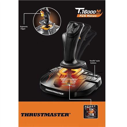 Joystick Thrustmaster T 16000M FCS | чорний - 3