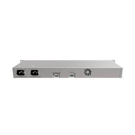 Mikrotik Wired Ethernet Роутер RB1100x4, 1U Rackmount, Quad core 1.4GHz CPU, 1 GB RAM, 128 MB, 13xGigabit LAN, 1xSerial console port RS232… - 2