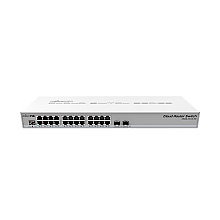 MikroTik Cloud Router Switch CRS326-24G-2S+RM Керований L3