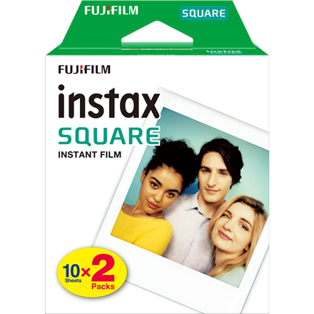 Fujifilm | Instax Square Glossy Instant Film (2x10pl) | 86 x 72 mm | Wymiary obrazu: 62 × 62 mm | Ilość 20 - 2