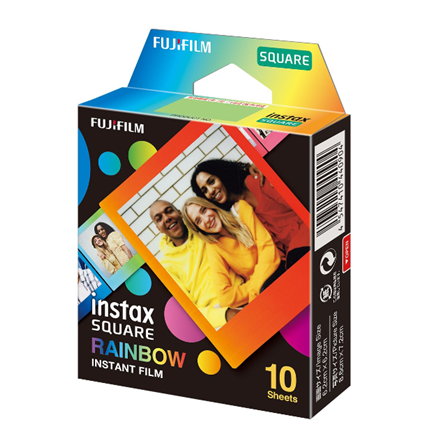 Fujifilm Instax Square Rainbow (10) Миттєва плівка 72 x 86 мм - 3
