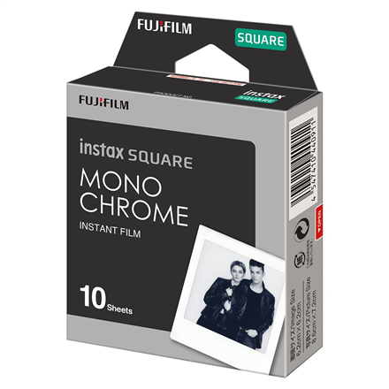 Fujifilm Instax Square Monochrome (10пл) миттєвої фотокартки - 2