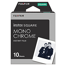Fujifilm Instax Square Monochrome (10пл) миттєвої фотокартки