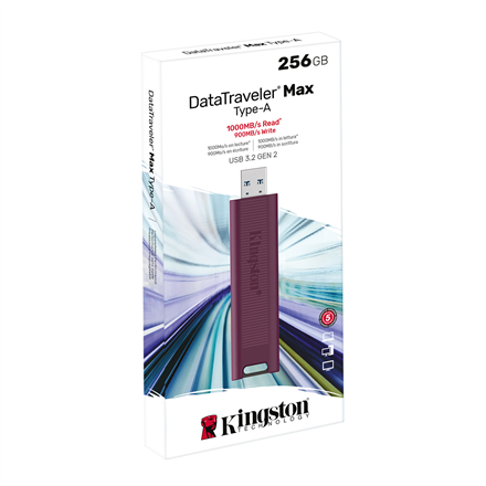 Kingston | USB 3.2 Flash Drive | DataTraveler MAX | 512 GB | USB 3.2 Gen 1 Type-A - 3