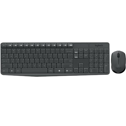 Logitech MK235 Zestaw klawiatura та mysz Bezпровідний - 8