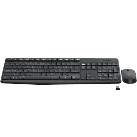 Logitech MK235 Zestaw klawiatura та mysz Bezпровідний - 6