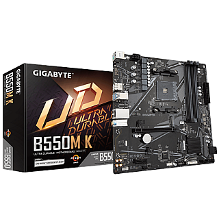 Gigabyte B550M K 1.0 M/B Родина процесорів AMD Сокет процесора AM4
