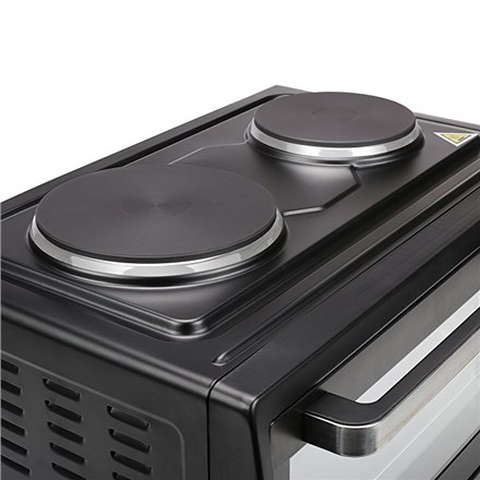 Tristar | Zintegrowany zegar | Mini piekarnik elektryczny | OV-1443 | 38 L | Blat | 3100 W | Czarny - 9