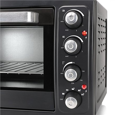Tristar | Zintegrowany zegar | Mini piekarnik elektryczny | OV-1443 | 38 L | Blat | 3100 W | Czarny - 7