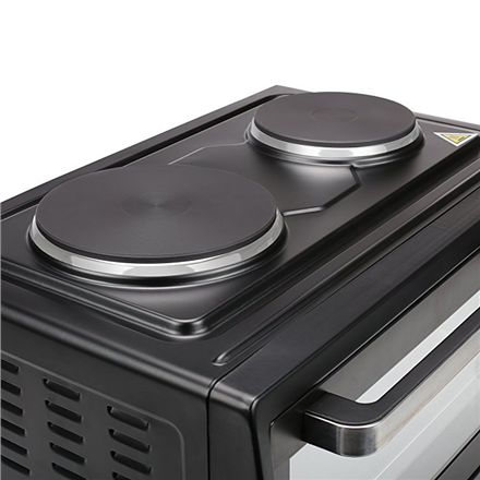 Tristar | Zintegrowany zegar | Mini piekarnik elektryczny | OV-1443 | 38 L | Blat | 3100 W | Czarny - 4
