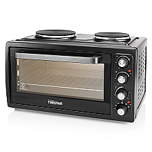 Tristar | Zintegrowany zegar | Mini piekarnik elektryczny | OV-1443 | 38 L | Blat | 3100 W | Czarny