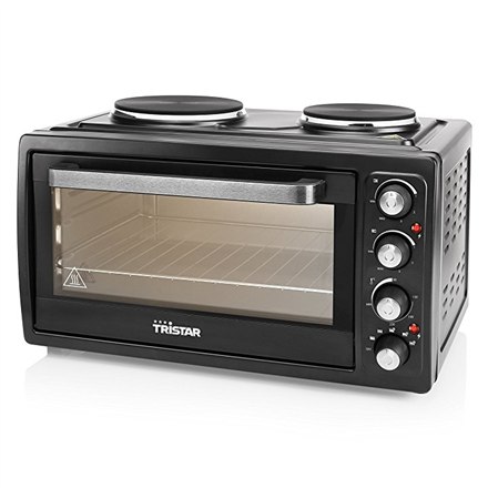 Tristar | Zintegrowany zegar | Mini piekarnik elektryczny | OV-1443 | 38 L | Blat | 3100 W | Czarny - 6