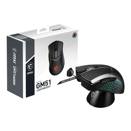 MSI Lekka бездротова mysz для gier Миша для gier GM51 - 5