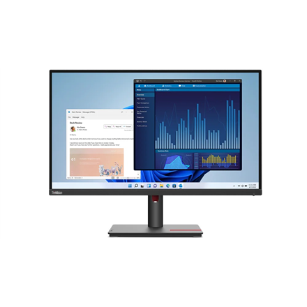 Lenovo | T27p-30 | 27 " | IPS | 4K | 16:9 | 4 ms | 350 cd/m² | Czarny | Porty HDMI w ilości 1 | 60 Hz - 1