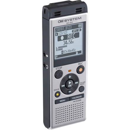 Olympus | Cyfrowy dyktafon | WS-882 | Srebrny | Odtwarzanie MP3 - 1