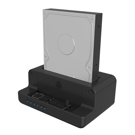 Raidsonic | Stacja dokująca HDD / SSD | 2,5" / 3,5" współdzielona | M.2 | SATA 6Gb/s - 3