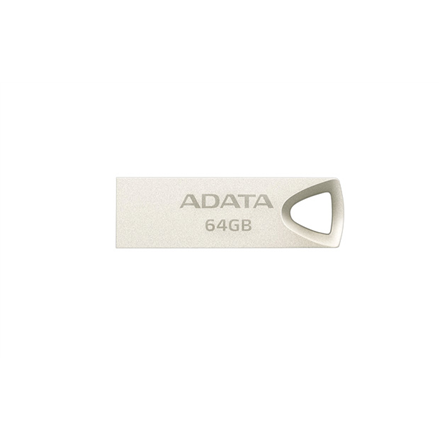ADATA USB 2.0 UV210 64 GB, срібний Metalowej Konstrukcji, Gwarancja 60 Місяців - 2