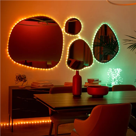 Twinkly Dots Smart LED Lights 60 RGB (Multicolor), USB Powered, 3m, Black Twinkly | Dots Smart LED Lights 60 RGB (Multicolor), USB Powered, 3m, Black | RGB - 16M+ kolorów - 2