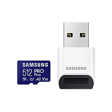 Karta Samsung PRO Plus microSD з adapterem USB 512 GB MicroSDXC