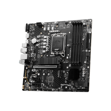 MSI PRO B760M-P Родина процесорів Intel Гніздо процесора LGA1700 - 3