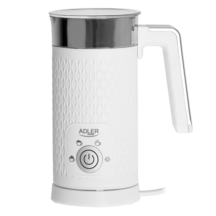 Adler | AD 4494 | Spieniacz do mleka | 500 W | Spieniacz do mleka | Biały - 1