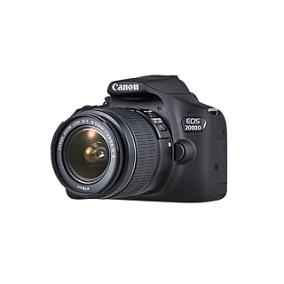 Canon EOS | 2000D | Obiektyw EF-S 18-55mm III | чорний