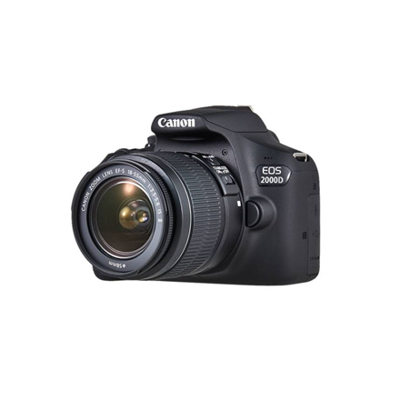 Canon EOS | 2000D | Obiektyw EF-S 18-55mm III | чорний - 1